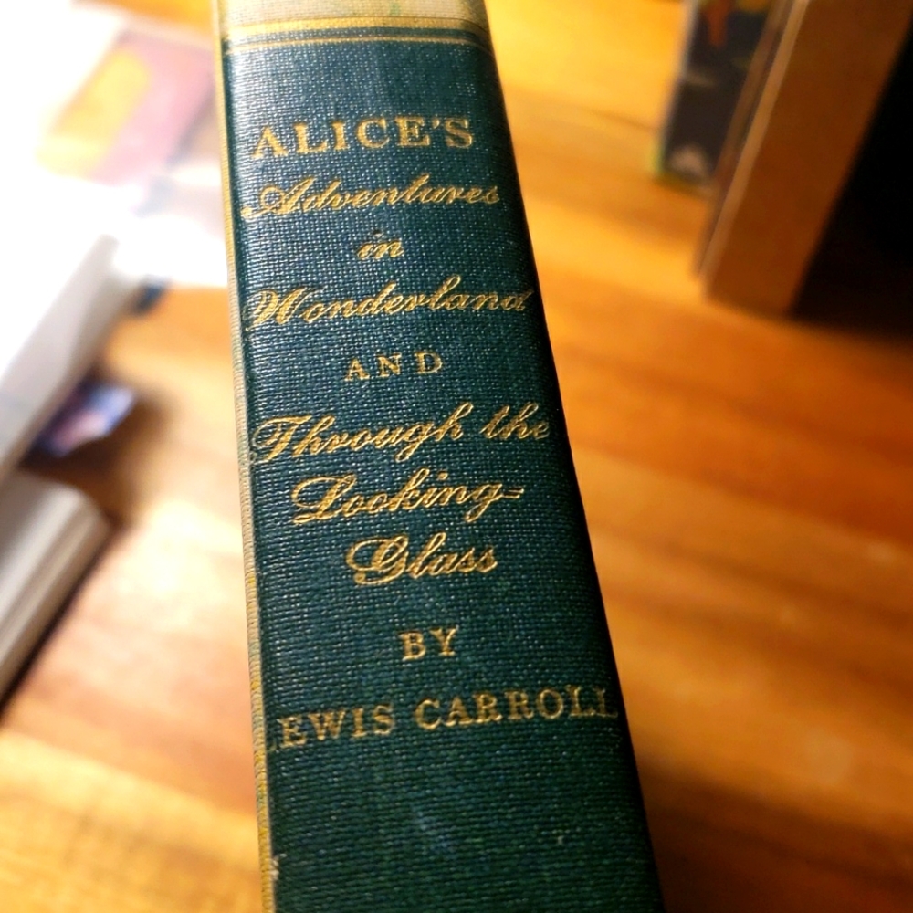 1946 Alice's Adventures in Wonderland and Through the Looking Glass Hard Cover